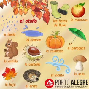 vocabulario - el otoño